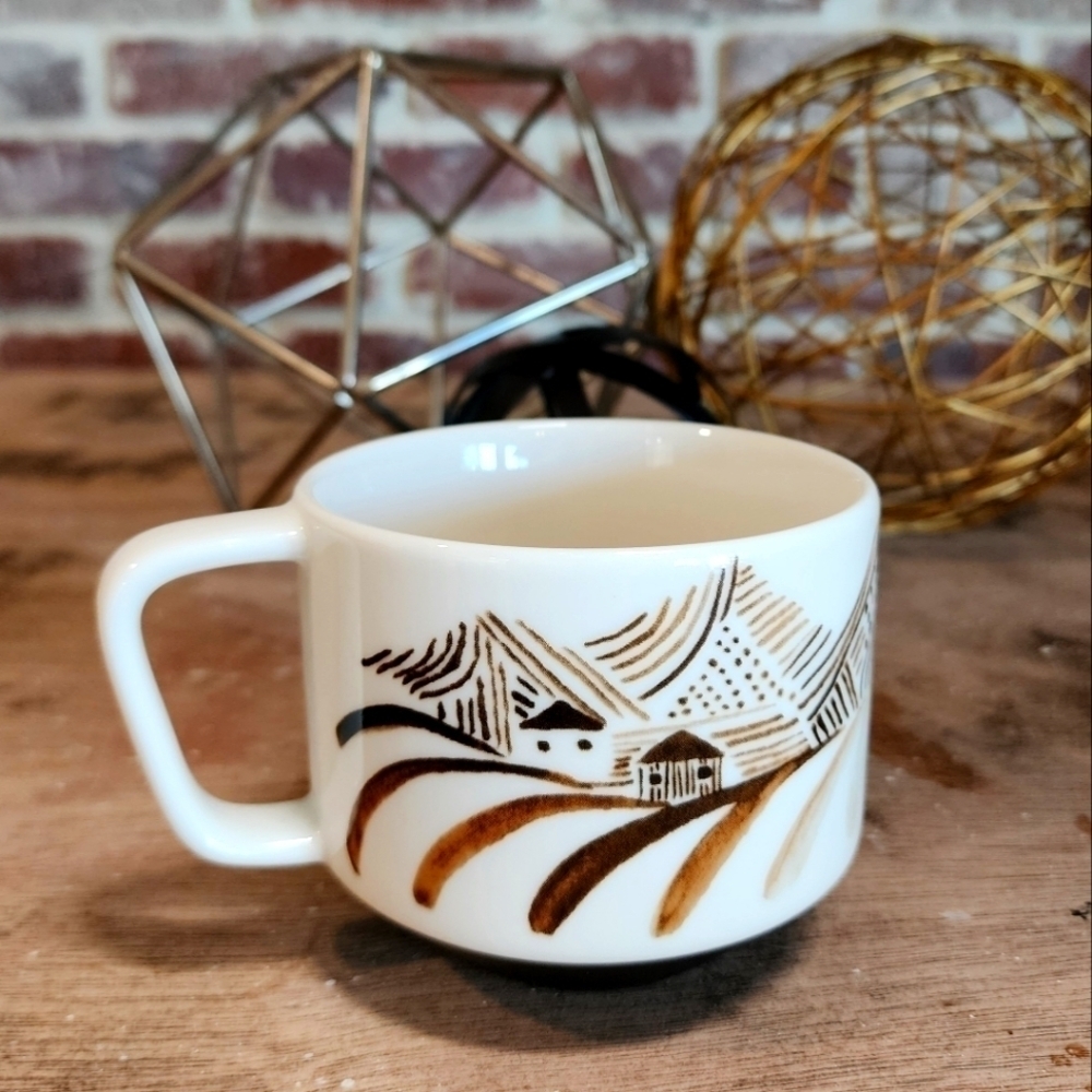 Starbucks Artisan Series 03/08 Where it All Begins ‘Farmer Story’ Ceramic Mug